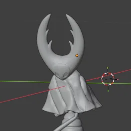 Mô hình Mantis Lord trong Hollow Knight