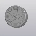 Mô hình mâm xe VW GTI Mk1 (Low Poly) dùng cho trưng bày - Thumbnail 1