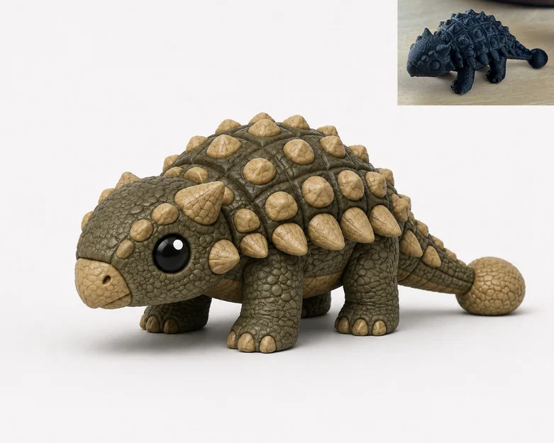Mô hình Chibi Ankylosaurus - Image 1