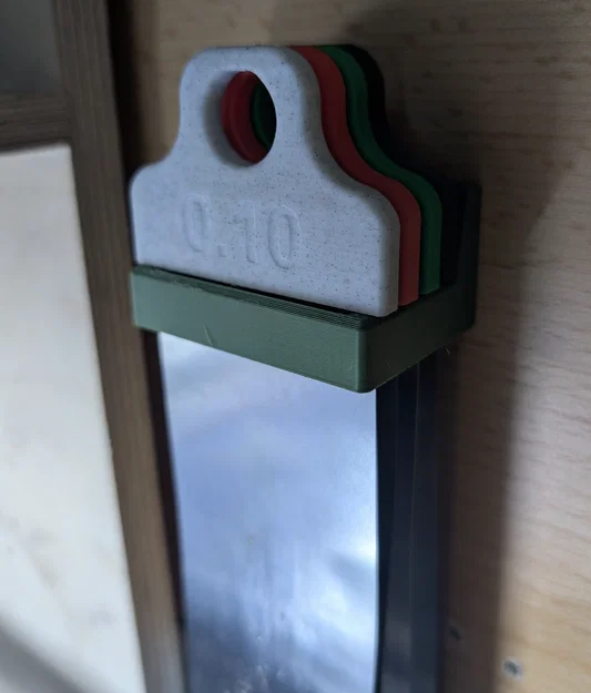 Giá treo thước căn lá (Feeler Gauge) 50mm - Gọn gàng, bền chắc - Image 1