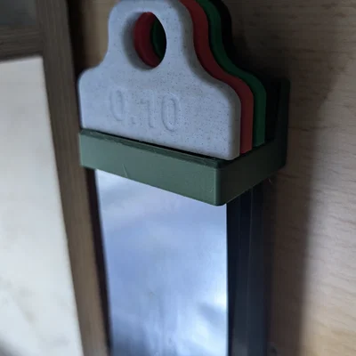 Giá treo thước căn lá (Feeler Gauge) 50mm - Gọn gàng, bền chắc