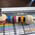 Mô hình điện trở (Resistor) hỗ trợ học tập trực quan in 3D - Thumbnail 2