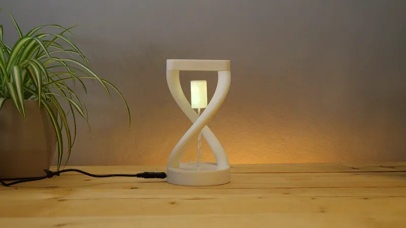 Đèn Ngủ Treo Từ Tính (Magnetic Levitating Lamp) - File In 3D Độc Đáo - Image 1