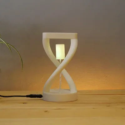 Đèn Ngủ Treo Từ Tính (Magnetic Levitating Lamp) - File In 3D Độc Đáo