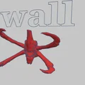 Mô hình trang trí tường Reaper Leviathan phong cách Low Poly - Thumbnail 2