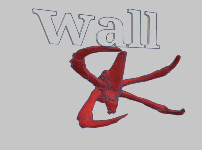 Mô hình trang trí tường Reaper Leviathan phong cách Low Poly - Image 3