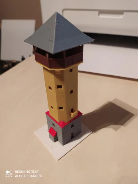 Mô hình tháp quan sát Rozhledna Diana (Karlovy Vary) để in 3D - Image 1
