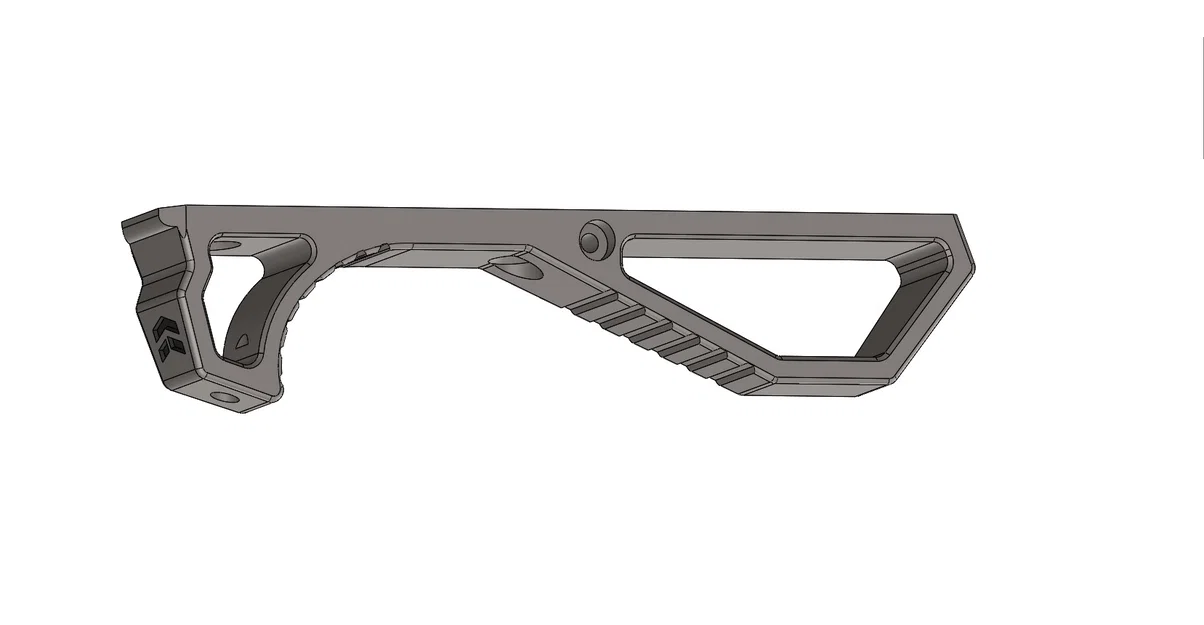 Tay Cầm Dừng Handstop M-LOK Dùng Cho Handguard - File In 3D - Image 3