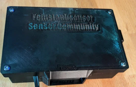 Hộp bảo vệ cảm biến bụi mịn Sensor.Community in 3D cứng cáp - Image 2