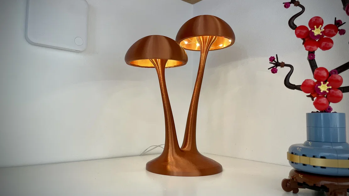 Đèn ngủ hình nấm (Mushroom Lamp) - Image 3