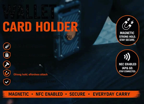 Ví Đựng Thẻ NFC & Giá Đỡ Điện Thoại - Image 1