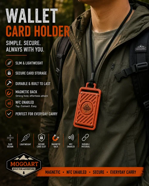 Ví Đựng Thẻ NFC & Giá Đỡ Điện Thoại - Image 2