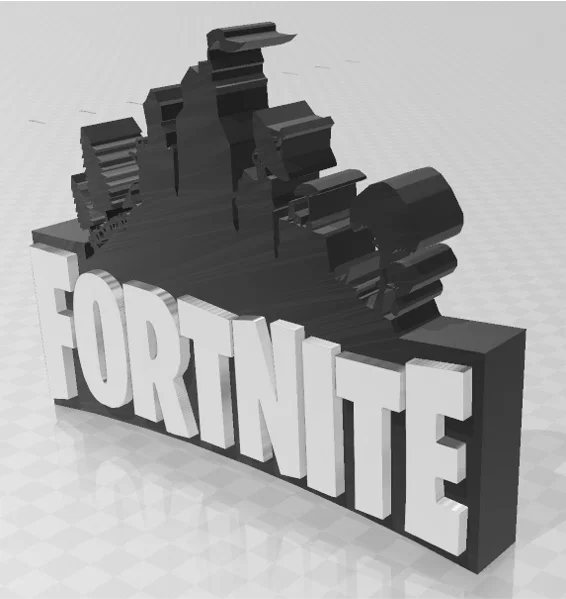 Mô hình logo Fortnite - Image 3