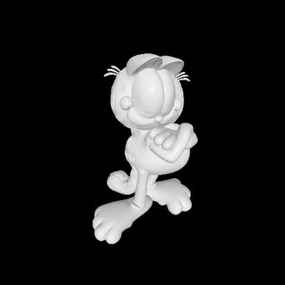 Mô hình chú mèo Garfield 3D cực đáng yêu cho người hâm mộ