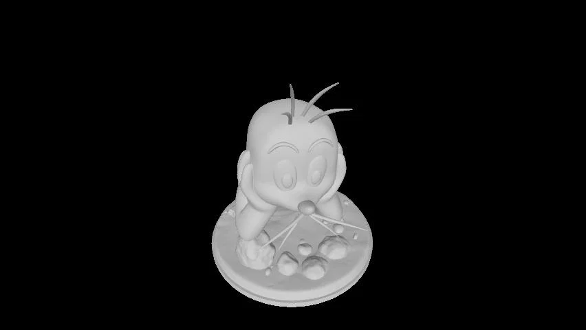 Mô hình chú chuột chũi (Mole) dễ thương dành cho máy in 3D - Image 1
