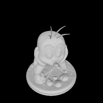 Mô hình chú chuột chũi (Mole) dễ thương dành cho máy in 3D