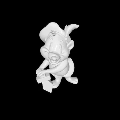 Mô hình 3D Cubbi từ Gummy Bear Gang - In 3D nhân vật hoạt hình