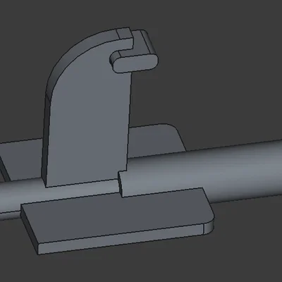 Chốt an toàn 3D cho máy bay mô hình RC FMS ASW-17 (2500mm)