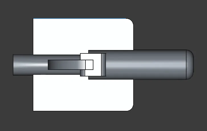 Chốt an toàn 3D cho máy bay mô hình RC FMS ASW-17 (2500mm) - Image 2