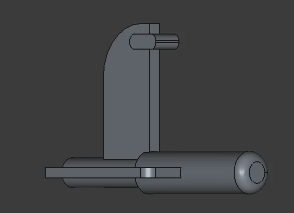 Chốt an toàn 3D cho máy bay mô hình RC FMS ASW-17 (2500mm) - Image 3