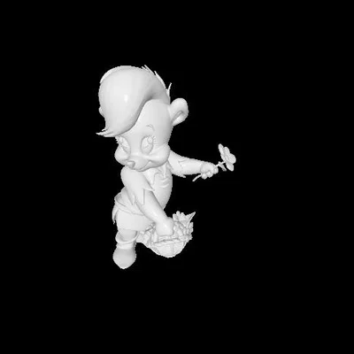 Mô hình 3D Gummybear Gang Sunni đáng yêu dành cho fan hoạt hình