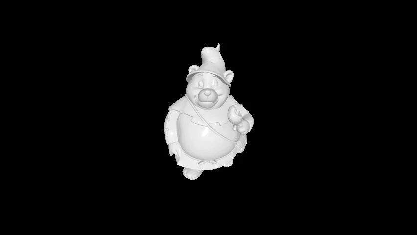 Mô hình 3D nhân vật Gummybear Gang Tummi đáng yêu để trang trí - Image 1