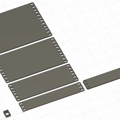 Mẫu thiết kế khung gắn Mini-Rack (Mini-Rack Mount Templates)