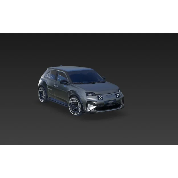 Mô hình xe điện Alpine A290 3D chất lượng cao (STL) - Image 2