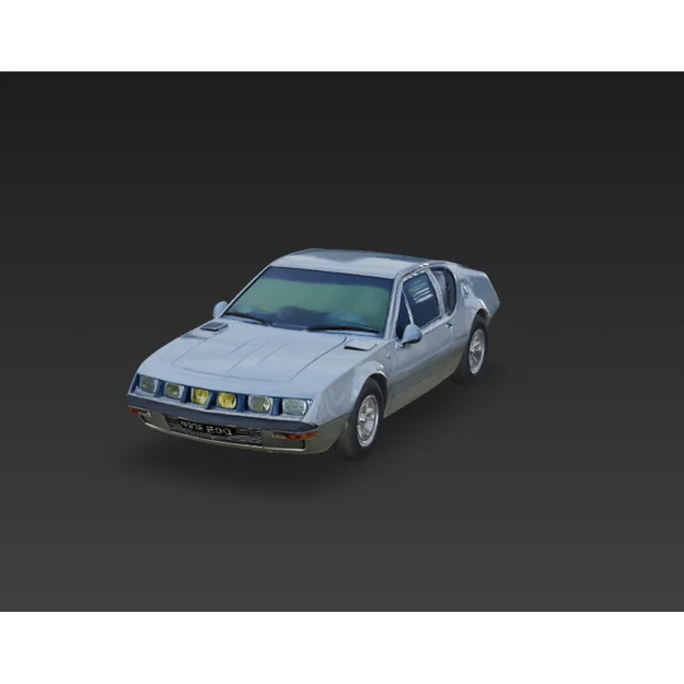 Mô hình xe thể thao cổ điển Alpine A310 - File in 3D chất lượng cao - Image 2