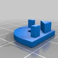 Nắp bịt đầu thanh nhôm LED SBL-Al16x16 (End Cap 3D Model) - Thumbnail 5
