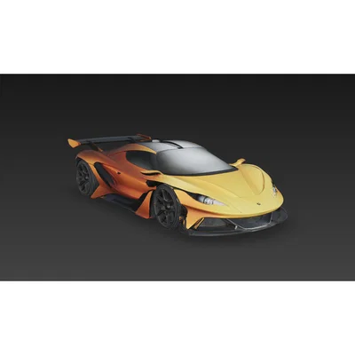 Mô hình siêu xe 3D Apollo Arrow - Thiết kế cực chất cho máy in 3D