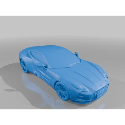 Mô hình siêu xe Aston Martin One-77 - Thiết kế in 3D độc đáo