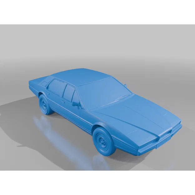 Mô hình 3D Aston Martin Lagonda 1976 cho người đam mê xe cổ - Image 2