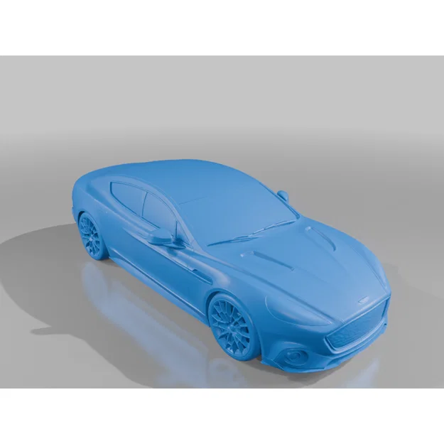 Mô hình 3D xe Aston Martin Rapide AMR cực đẹp và chi tiết - Image 1