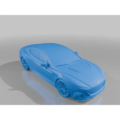 Mô hình 3D xe Aston Martin Rapide AMR cực đẹp và chi tiết