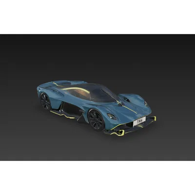 Mô hình siêu xe 3D Aston Martin Valkyrie in STL chất lượng cao