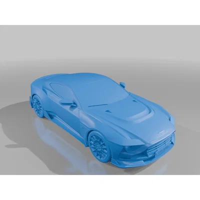 Mô hình 3D xe Aston Martin Valour cực chất cho người đam mê