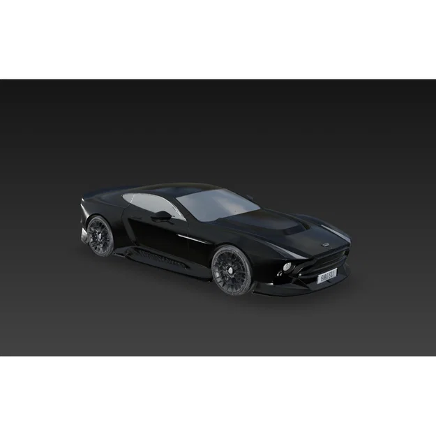 Mô hình siêu xe Aston Martin Victor in 3D đẹp mắt - Image 2