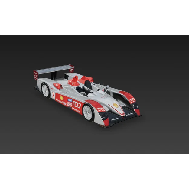 Mô hình xe đua Audi R10 TDI in 3D đẹp mắt cho người sưu tầm - Image 2