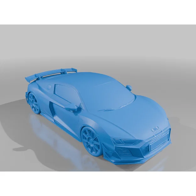 Mô hình 3D Audi R8 V10 GT RWD chi tiết cho người đam mê siêu xe - Image 1