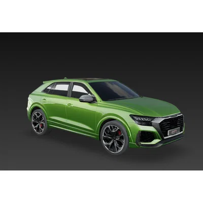 Mô hình 3D xe Audi RS Q8 - Bản thiết kế in 3D sắc nét