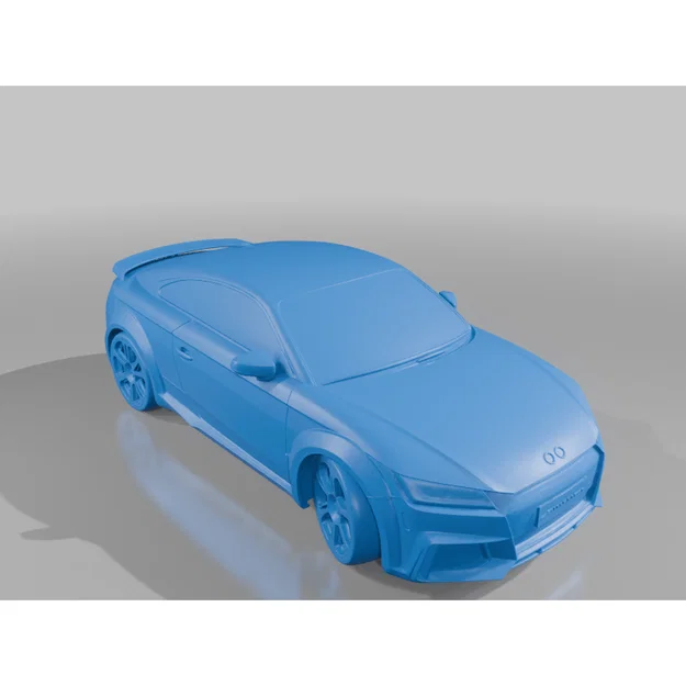 Mô hình 3D xe Audi TT RS 8J chi tiết cho người yêu xe - Image 2