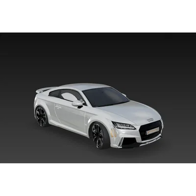 Mô hình in 3D xe Audi TT RS 8S - Thiết kế sắc nét cho người đam mê