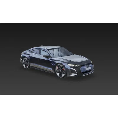 Mô hình 3D xe Audi e-tron GT RS thiết kế chi tiết để in 3D