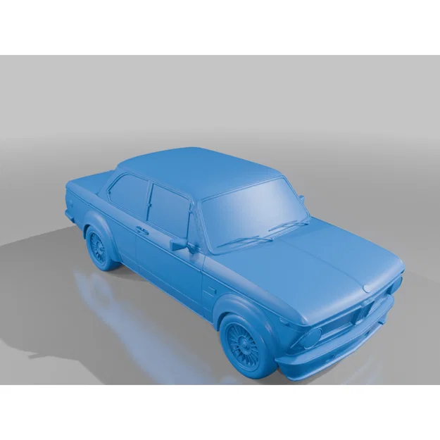 Mô hình 3D xe BMW 2002 Turbo cực chất để in 3D trang trí - Image 2