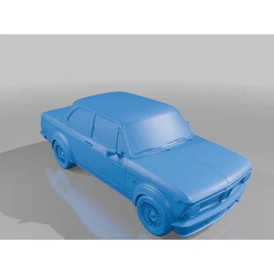 Mô hình 3D xe BMW 2002 Turbo cực chất để in 3D trang trí