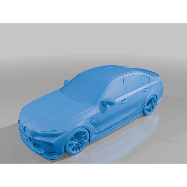 Mô hình in 3D BMW M3 G80 - Thiết kế chi tiết cho người đam mê xe - Image 1