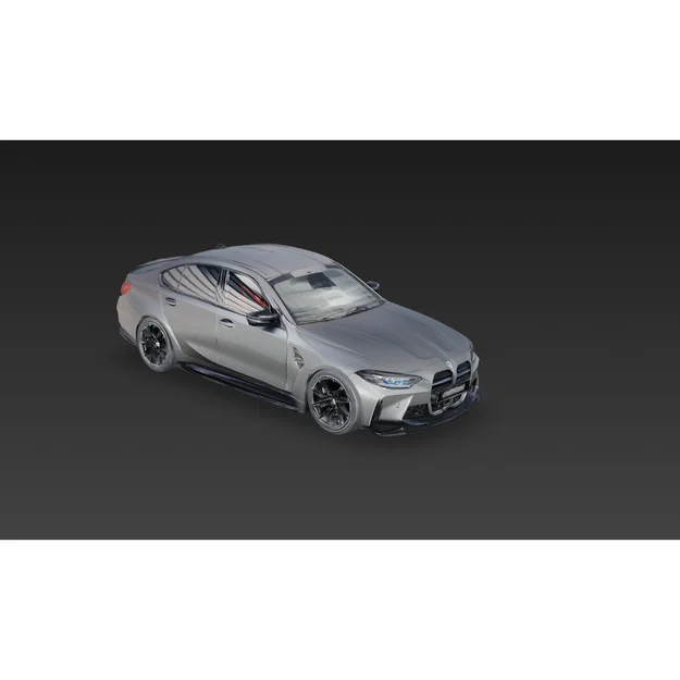 Mô hình in 3D BMW M3 G80 - Thiết kế chi tiết cho người đam mê xe - Image 2