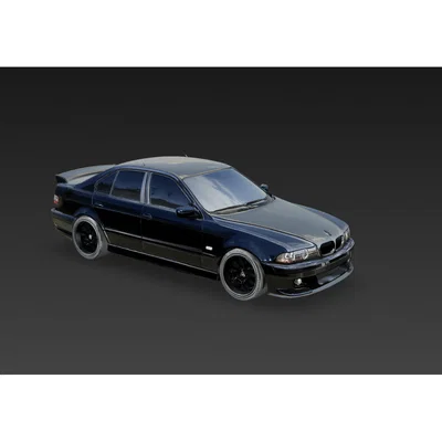Mô hình 3D xe ô tô BMW M5 E39 - Tải file STL in 3D chất lượng