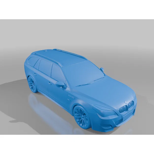 Mô hình xe BMW M5 Touring E61 in 3D chất lượng cao - Image 1